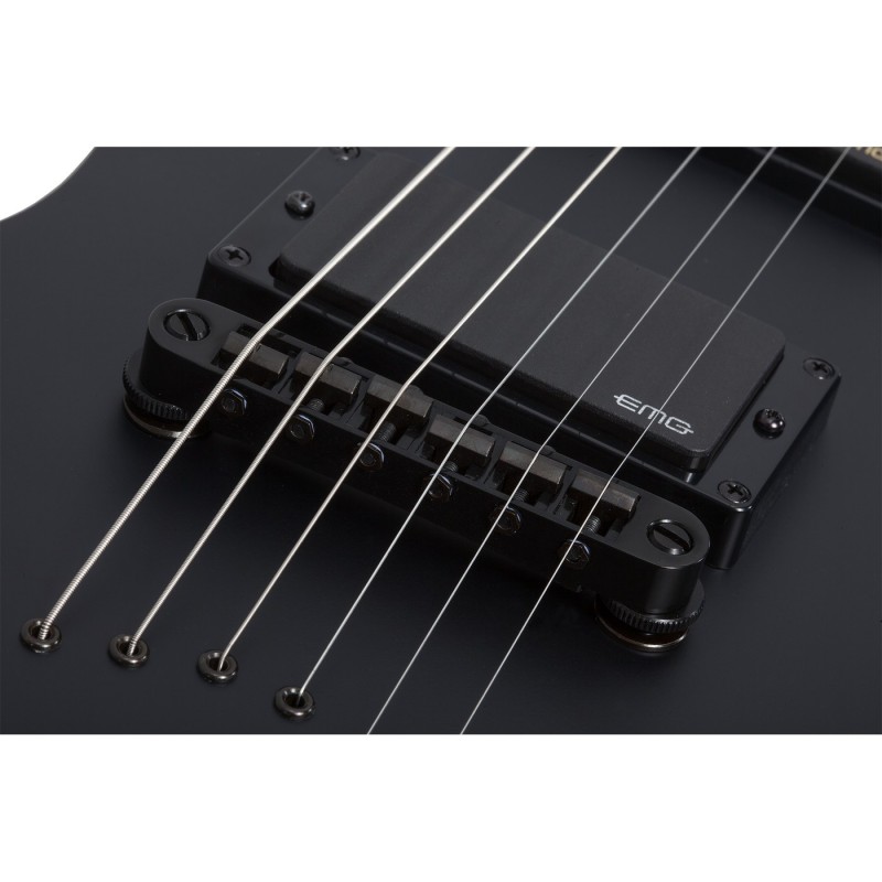 Schecter Sin Quirin E-1 Satin Black - Gitara elektryczna