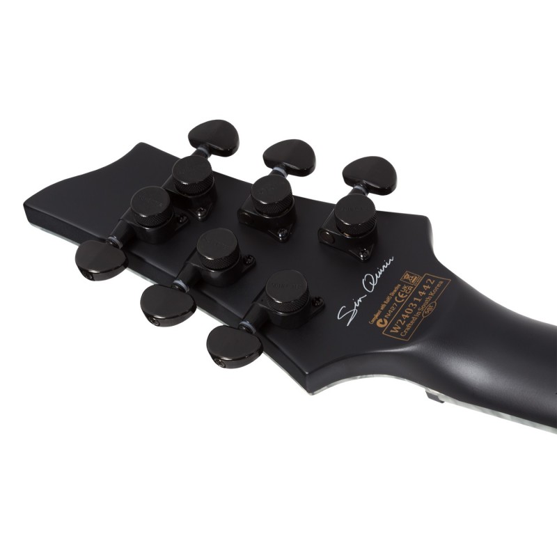 Schecter Sin Quirin E-1 Satin Black - Gitara elektryczna