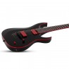 Schecter Sunset-7 Red Dawn Gloss Black - Gitara elektryczna