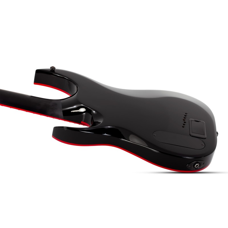 Schecter Sunset-7 Red Dawn Gloss Black - Gitara elektryczna