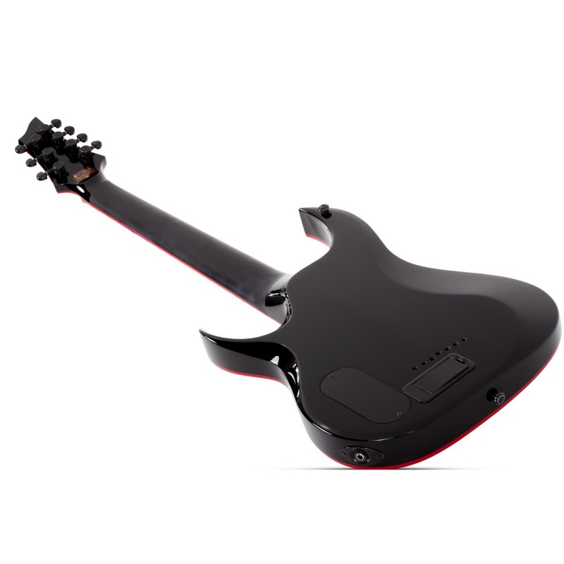 Schecter Sunset-7 Red Dawn Gloss Black - Gitara elektryczna