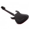 Schecter Sunset-7 Red Dawn Gloss Black - Gitara elektryczna