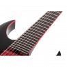 Schecter Sunset-7 Red Dawn Gloss Black - Gitara elektryczna