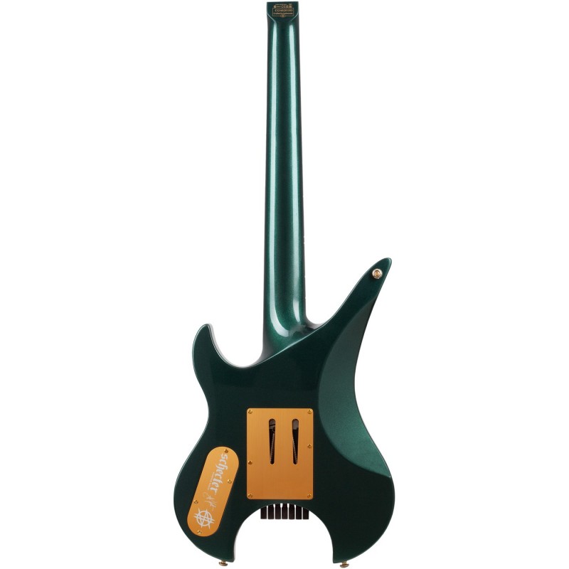 Schecter Synyster Gates Custom-7 TR Headless Oak Green Metallic - Gitara elektryczna