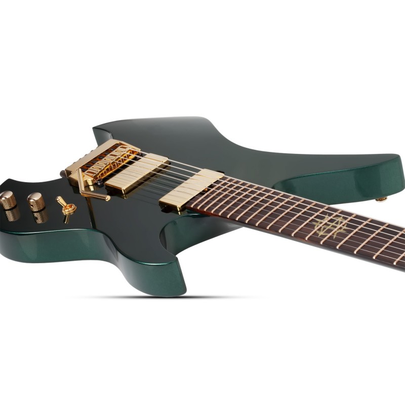 Schecter Synyster Gates Custom-7 TR Headless Oak Green Metallic - Gitara elektryczna
