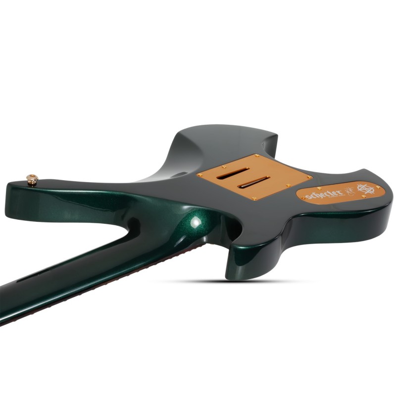 Schecter Synyster Gates Custom-7 TR Headless Oak Green Metallic - Gitara elektryczna