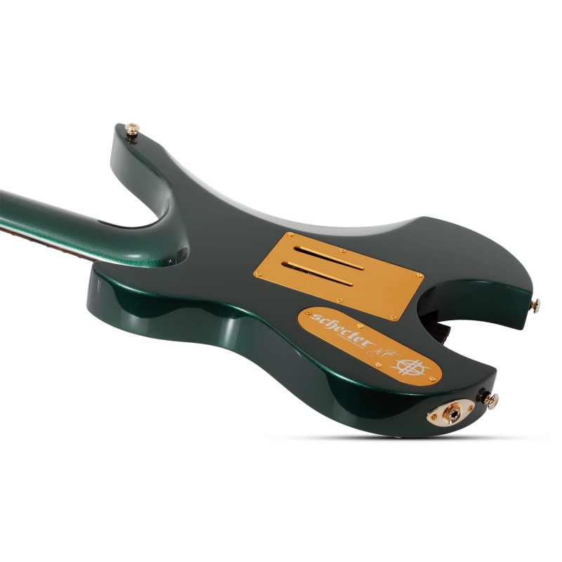 Schecter Synyster Gates Custom-7 TR Headless Oak Green Metallic - Gitara elektryczna