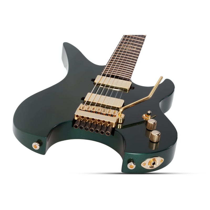 Schecter Synyster Gates Custom-7 TR Headless Oak Green Metallic - Gitara elektryczna
