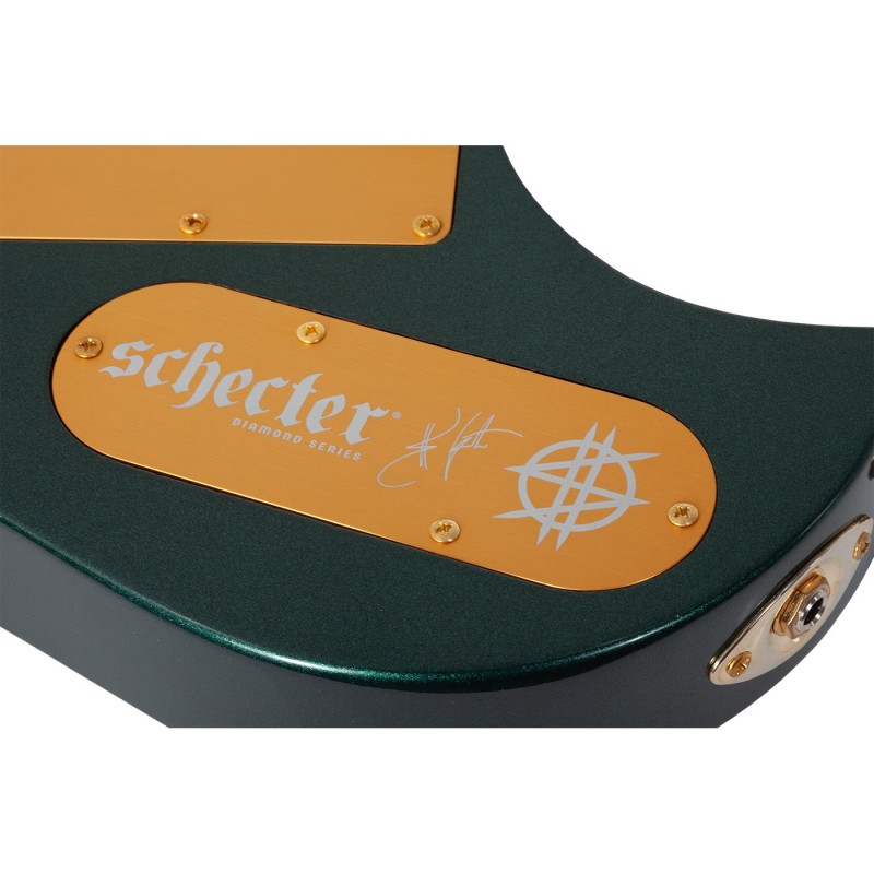 Schecter Synyster Gates Custom-7 TR Headless Oak Green Metallic - Gitara elektryczna