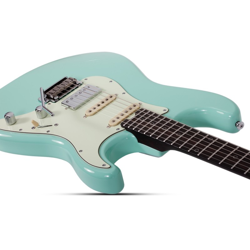 Schecter Nick Johnston 10th Anniversary Traditional HSS Atomic Green - Gitara elektryczna