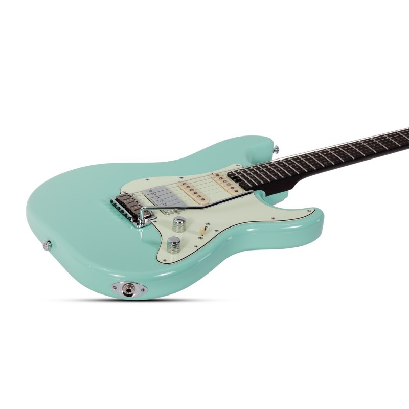 Schecter Nick Johnston 10th Anniversary Traditional HSS Atomic Green - Gitara elektryczna