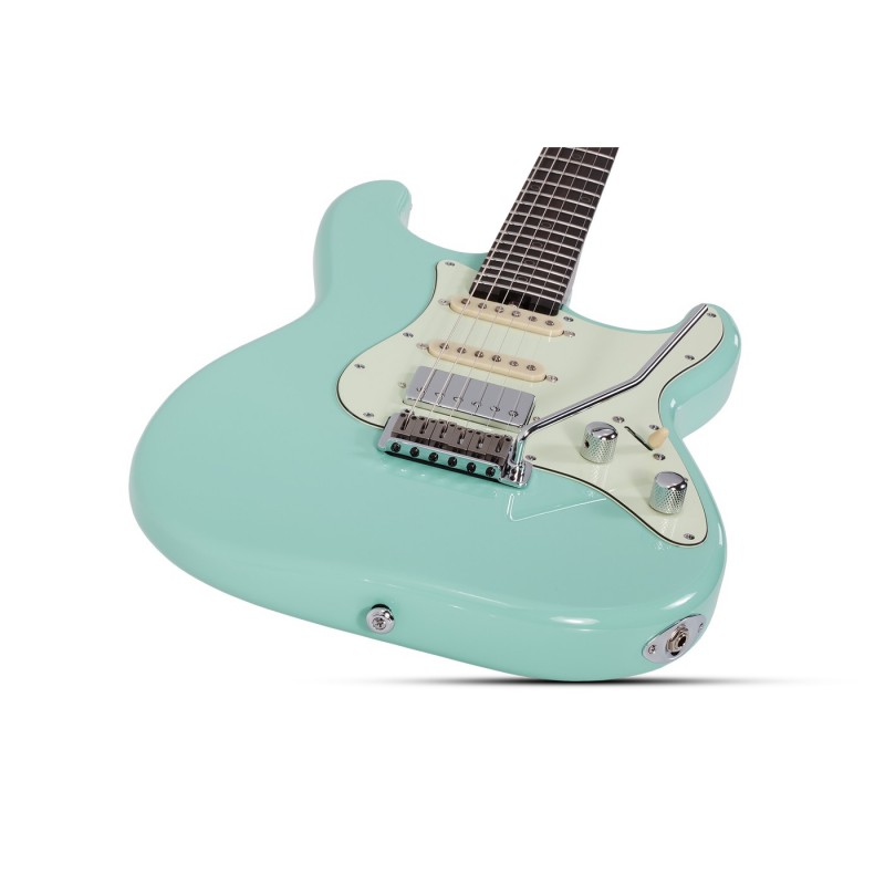 Schecter Nick Johnston 10th Anniversary Traditional HSS Atomic Green - Gitara elektryczna