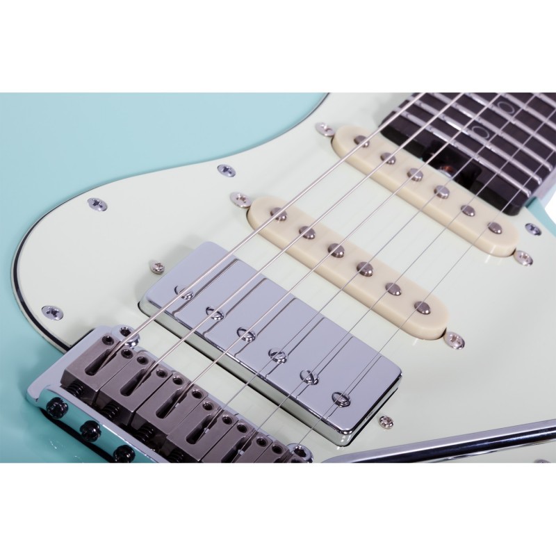 Schecter Nick Johnston 10th Anniversary Traditional HSS Atomic Green - Gitara elektryczna