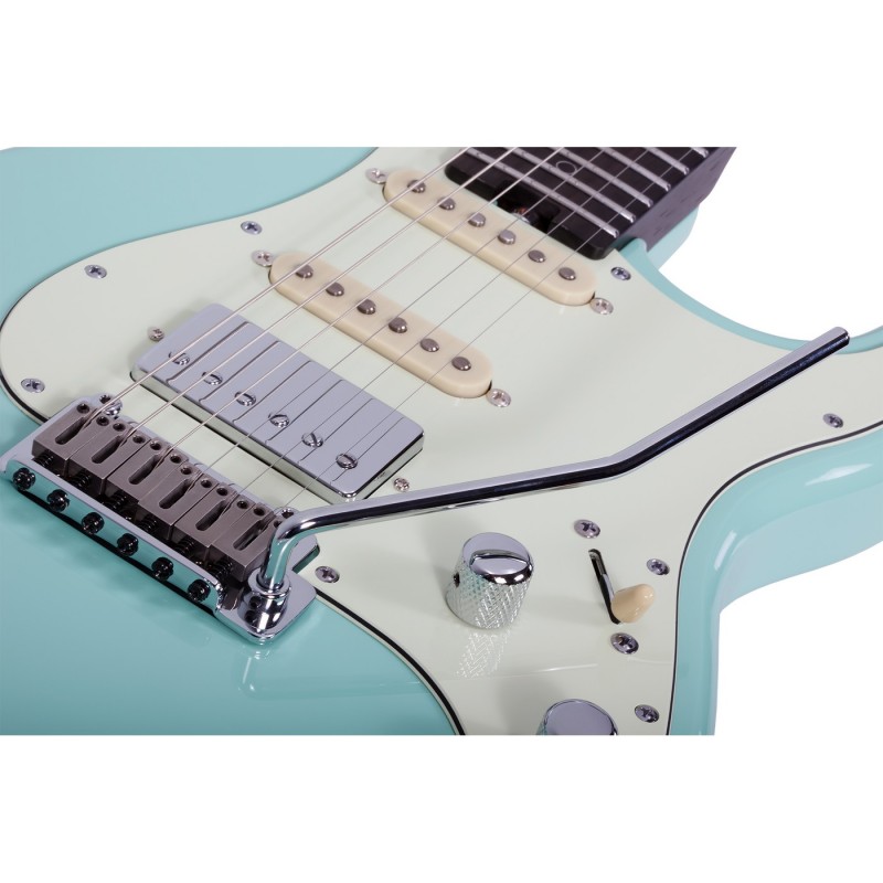 Schecter Nick Johnston 10th Anniversary Traditional HSS Atomic Green - Gitara elektryczna