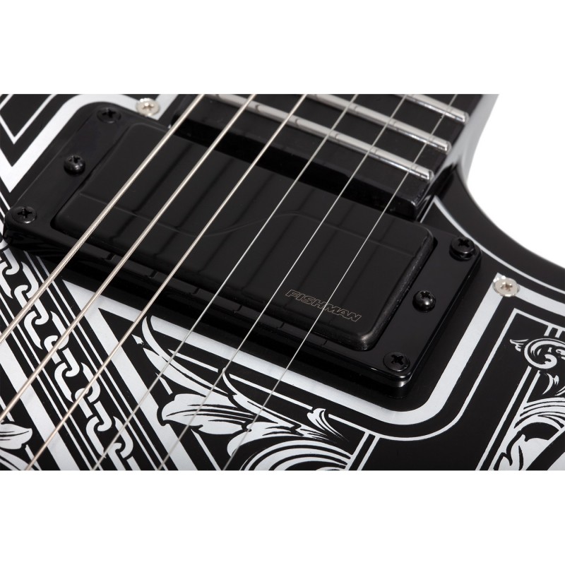 Schecter Solo-II Przym Palladium Gloss Black - Gitara elektryczna