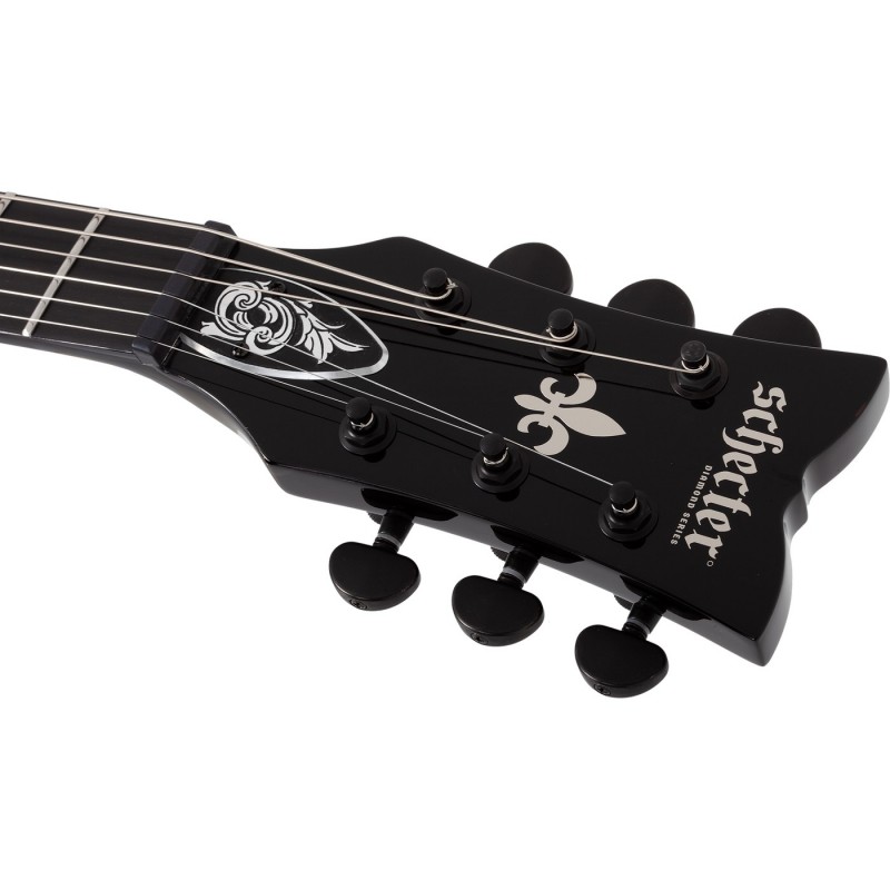 Schecter Solo-II Przym Palladium Gloss Black - Gitara elektryczna