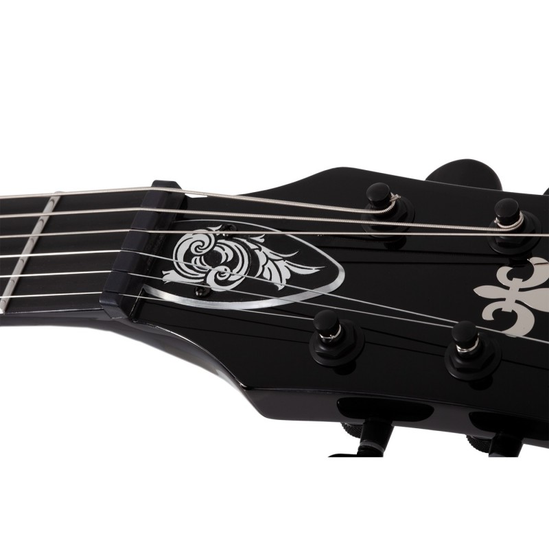 Schecter Solo-II Przym Palladium Gloss Black - Gitara elektryczna