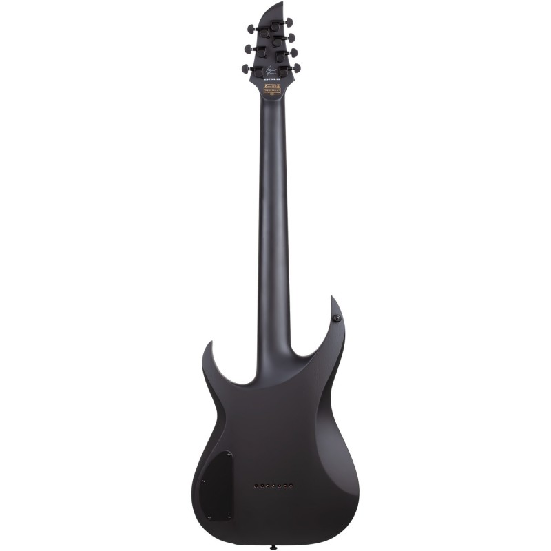 Schecter Keith Merrow KM-7 MK-III EX Satin Black Open Pore - Gitara elektryczna