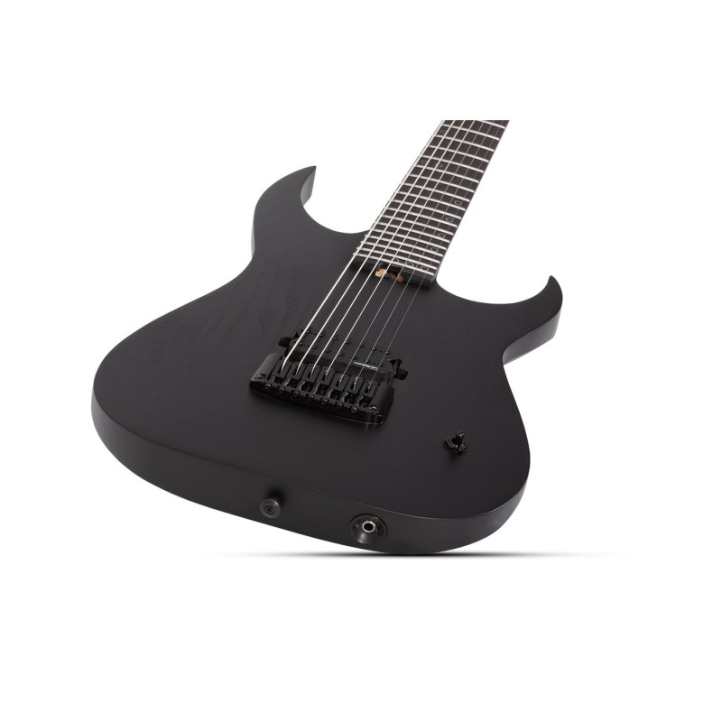 Schecter Keith Merrow KM-7 MK-III EX Satin Black Open Pore - Gitara elektryczna
