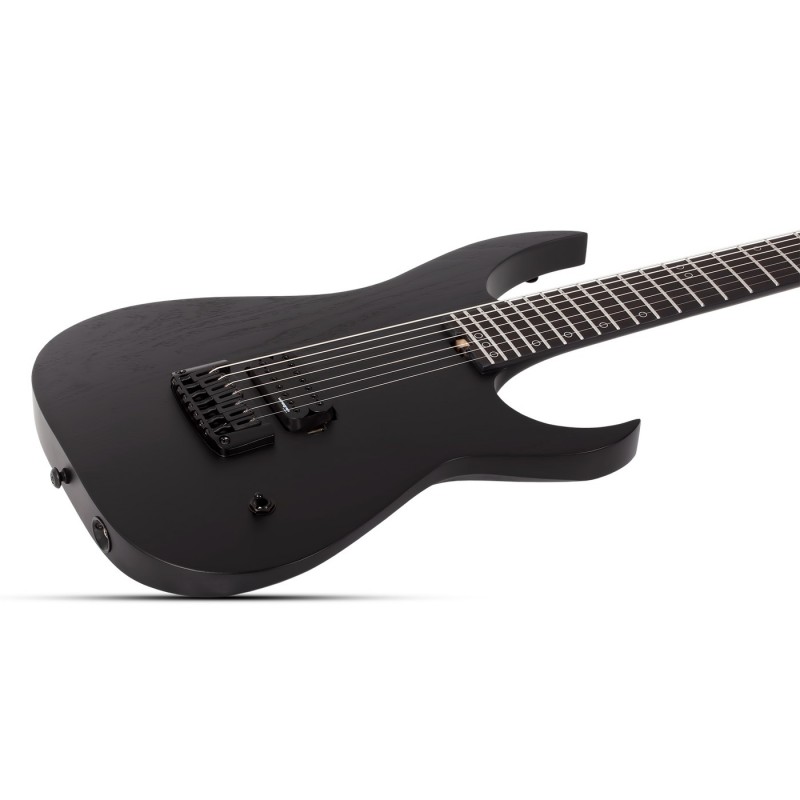 Schecter Keith Merrow KM-7 MK-III EX Satin Black Open Pore - Gitara elektryczna