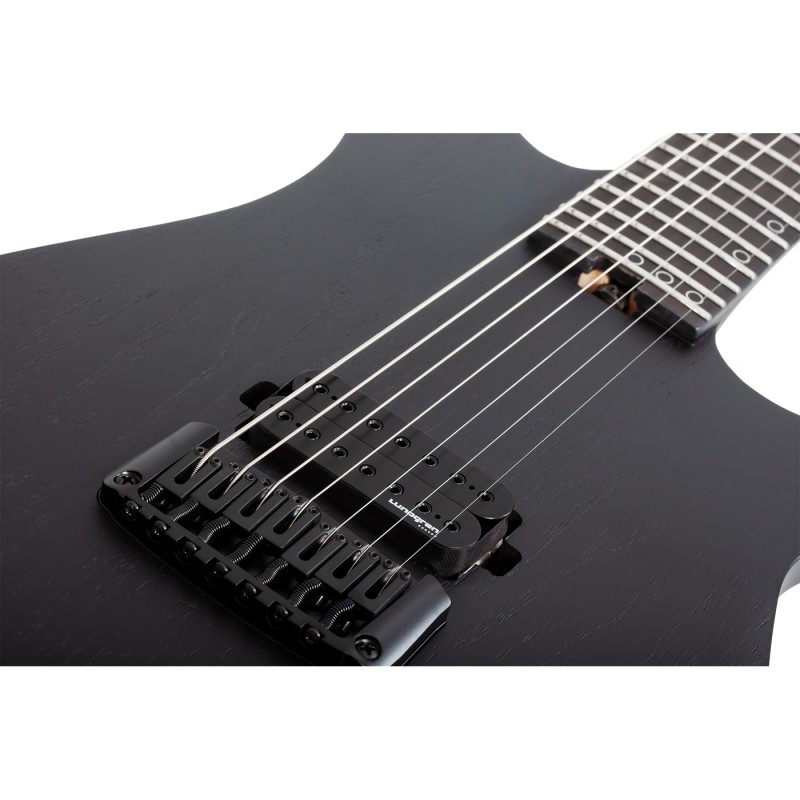 Schecter Keith Merrow KM-7 MK-III EX Satin Black Open Pore - Gitara elektryczna