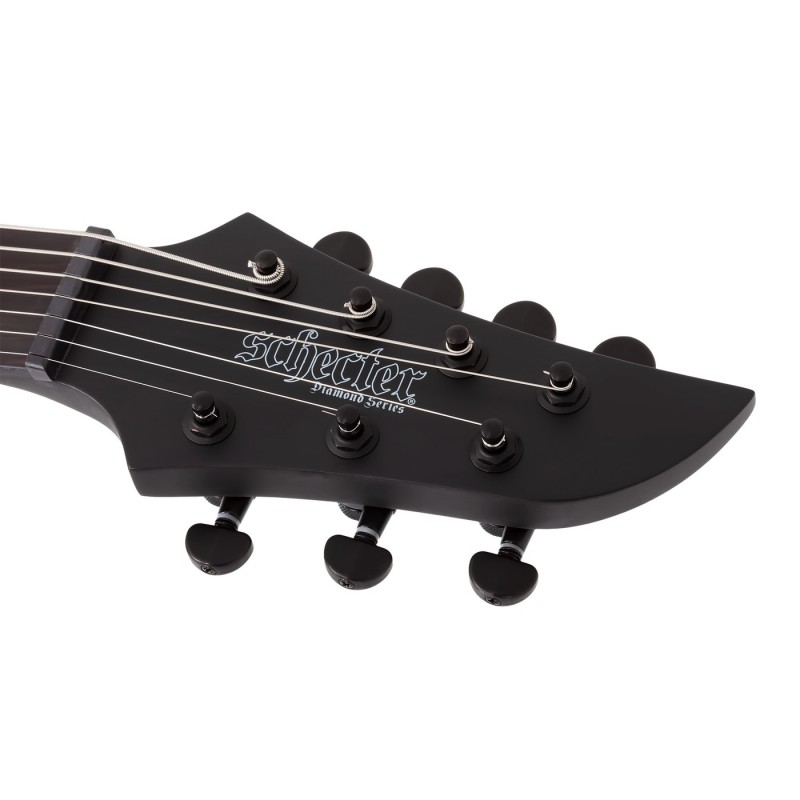 Schecter Keith Merrow KM-7 MK-III EX Satin Black Open Pore - Gitara elektryczna