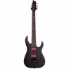 Schecter Sunset-7 ET Red Dawn Gloss Black - Gitara elektryczna