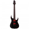 Schecter Sunset-7 ET Red Dawn Gloss Black - Gitara elektryczna
