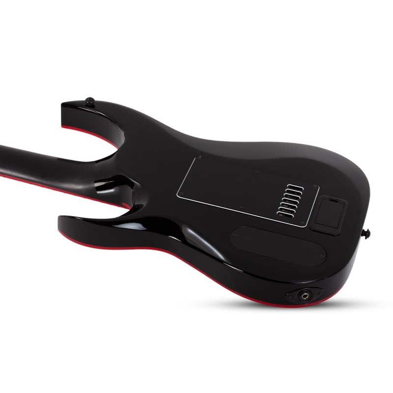 Schecter Sunset-7 ET Red Dawn Gloss Black - Gitara elektryczna