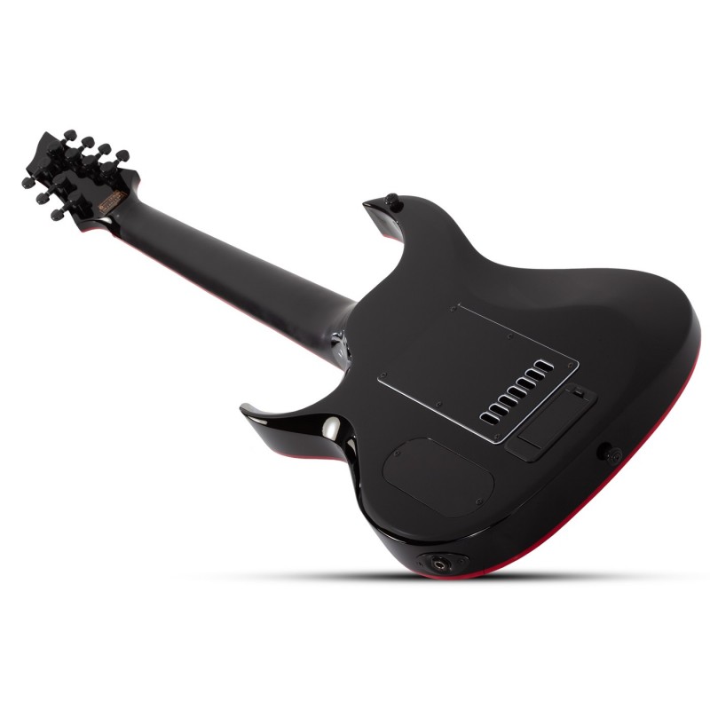 Schecter Sunset-7 ET Red Dawn Gloss Black - Gitara elektryczna