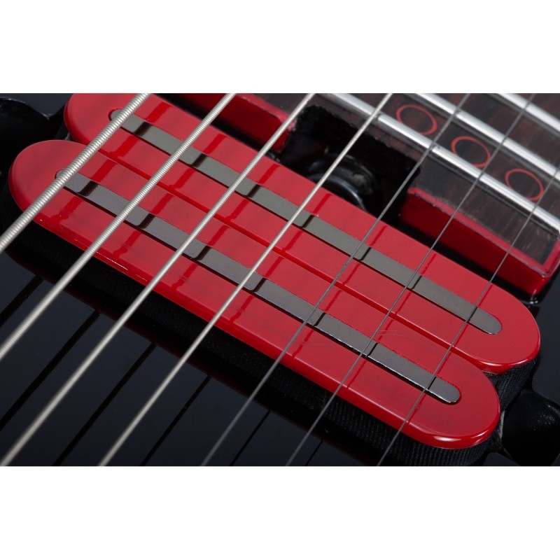Schecter Sunset-7 ET Red Dawn Gloss Black - Gitara elektryczna