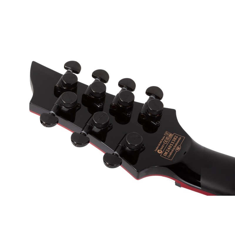 Schecter Sunset-7 ET Red Dawn Gloss Black - Gitara elektryczna