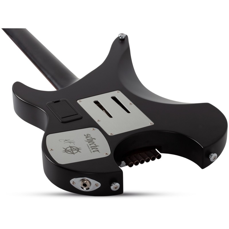 Schecter Synyster Gates Custom-6 TR S Headless Satin Black - Gitara elektryczna