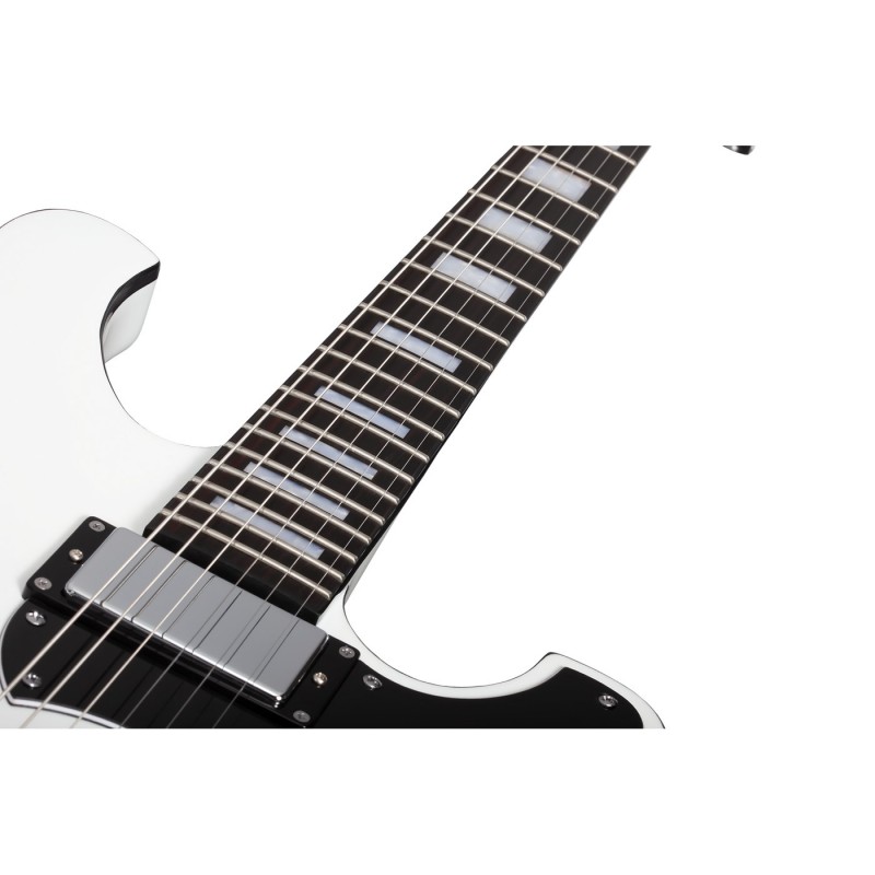 Schecter Stargazer-6 Gloss White - Gitara elektryczna
