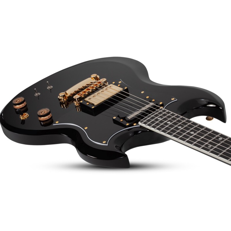 Schecter ZV-H6LLYW66D-S Gloss Black - Gitara elektryczna