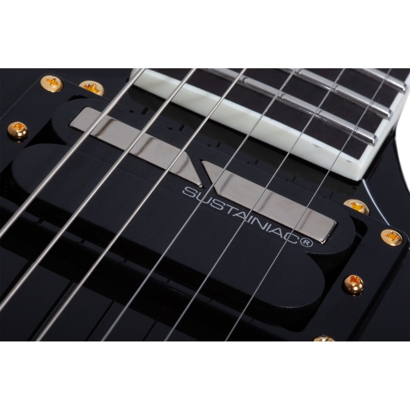 Schecter ZV-H6LLYW66D-S Gloss Black - Gitara elektryczna
