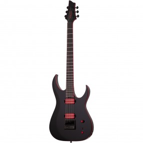 Schecter Sunset-6 ET EX Red Dawn Gloss Black - Gitara elektryczna