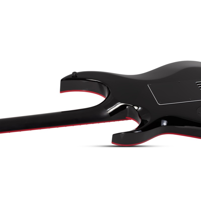 Schecter Sunset-6 ET EX Red Dawn Gloss Black - Gitara elektryczna