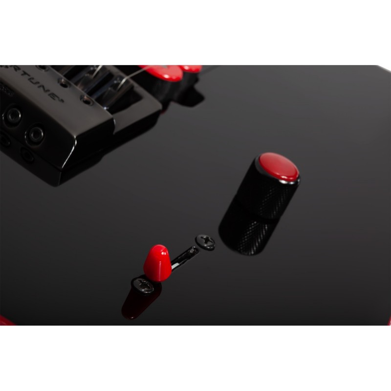 Schecter Sunset-6 ET EX Red Dawn Gloss Black - Gitara elektryczna