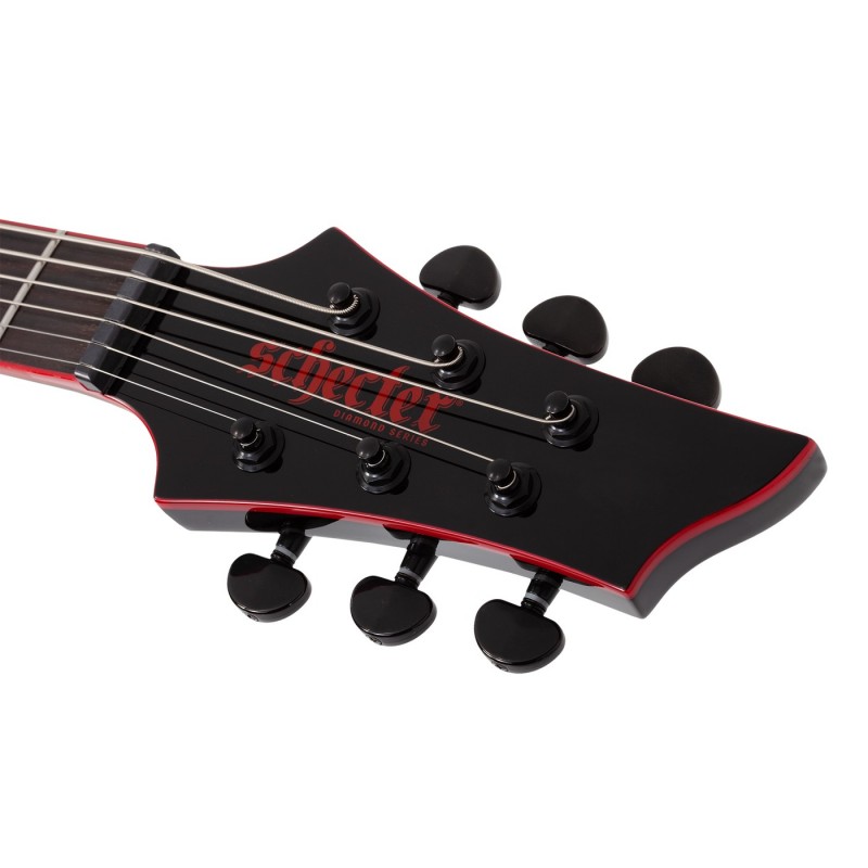 Schecter Sunset-6 ET EX Red Dawn Gloss Black - Gitara elektryczna