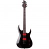 Schecter Sunset-6 Red Dawn Gloss Black - Gitara elektryczna
