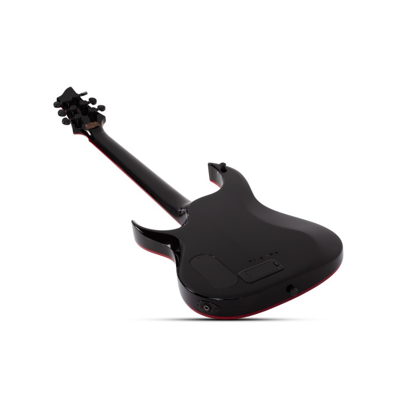 Schecter Sunset-6 Red Dawn Gloss Black - Gitara elektryczna