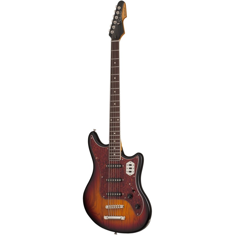 Schecter Hellcat-VI 3-Tone Sunburst Pearl - Gitara elektryczna