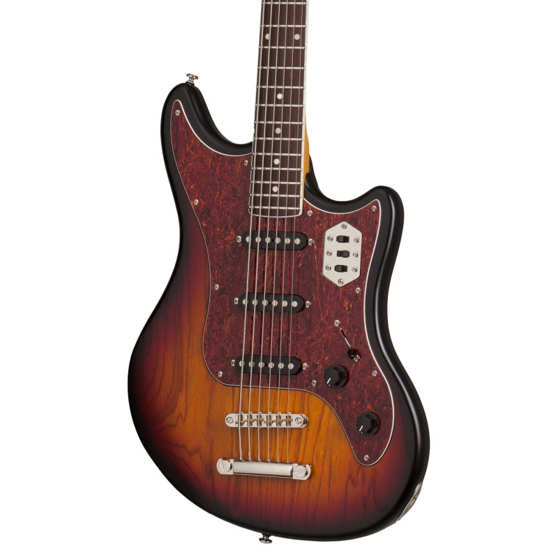 Schecter Hellcat-VI 3-Tone Sunburst Pearl - Gitara elektryczna