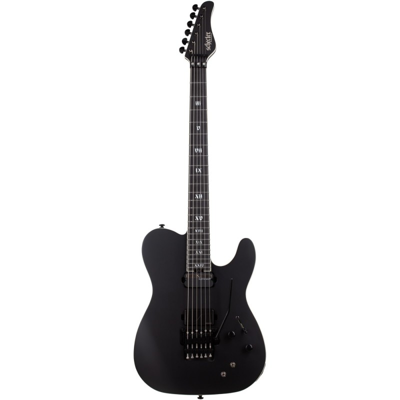 Schecter PT FR S Evil Twin Satin Black - Gitara elektryczna