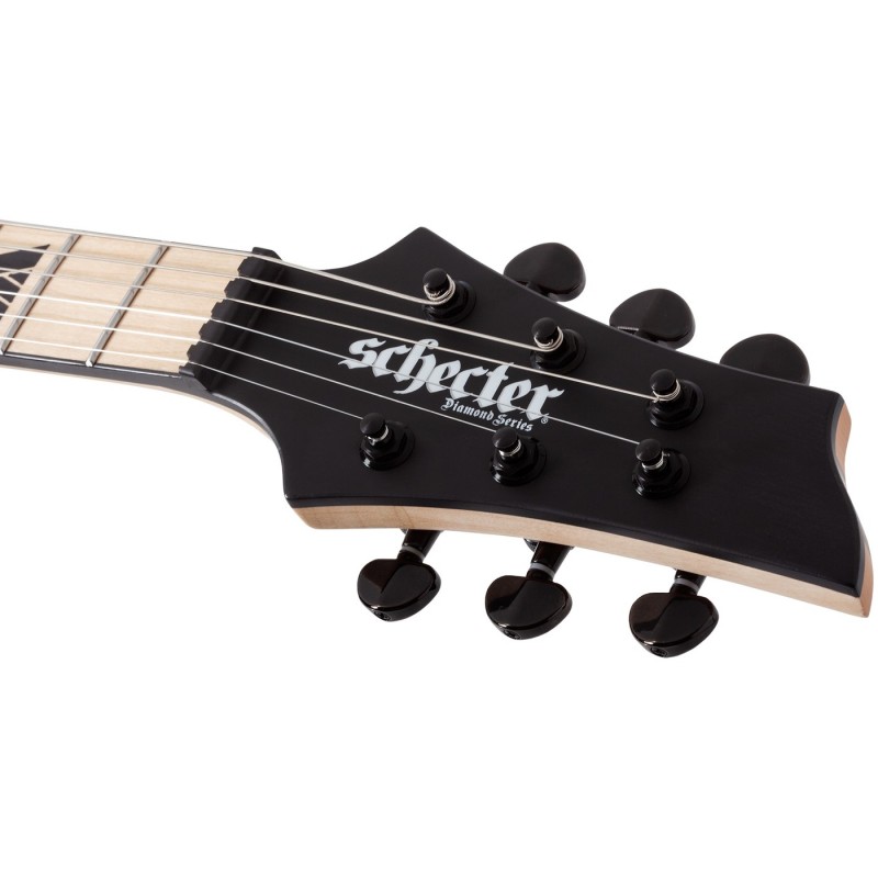 Schecter C-1 SLS Custom Satin Black - Gitara elektryczna