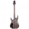 Schecter C-7 Mulitscale SLS Elite Evil Twin Satin Black - Gitara elektryczna