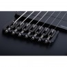 Schecter C-7 Mulitscale SLS Elite Evil Twin Satin Black - Gitara elektryczna