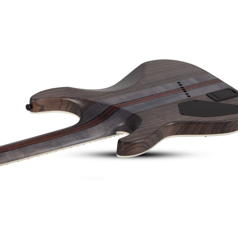 Schecter C-7 Mulitscale SLS Elite Evil Twin Satin Black - Gitara elektryczna