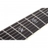 Schecter C-7 Mulitscale SLS Elite Evil Twin Satin Black - Gitara elektryczna